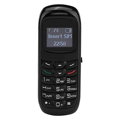 Goshyda -Bluetooth-Mobiltelefon, Tragbarer Drahtloser BM70-Wähler, Winziger Bluetooth-Kopfhörer, Unterstützt MP3-Funktion, Unterstützt die GN-Standard-SIM-Karte(Schwarz) von Goshyda