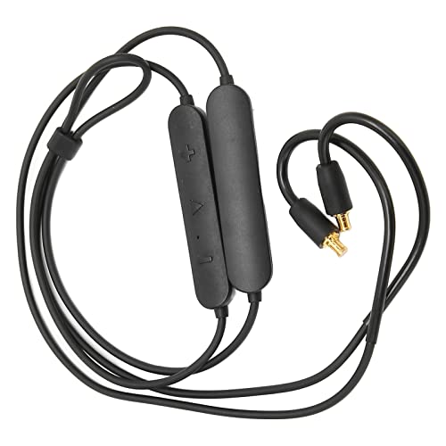 Goshyda Bluetooth Wireless Kopfhörer A2DC Adapterkabel, AptX Low Latency 2 Modi Ergonomisches Wireless Kopfhörerkabel mit Mikrofon, Bluetooth 5.0, für A2DC Interface Headsets, für Technica E40 50 70 von Goshyda