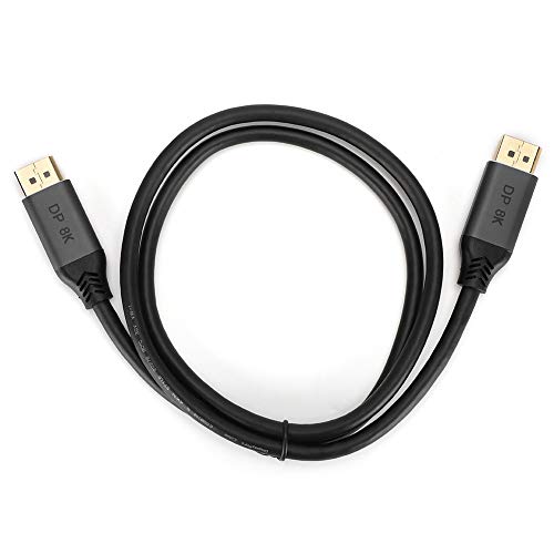 Goshyda DP-zu-DP-Kabel 1.4 8K 240Hz Audio-Video-Kabel 1M Hochreiner Kupferkern Schließen Sie Beide Enden für die HDTV-DVD-Set-Top-Box an Goshyda DP-zu-DP-Kabel 1.4 8K 240Hz Audio-Video-Kabel 1M Hochreiner Kupferkern Schließen Sie Beide Enden für die HDTV-DVD-Set-Top-Box an von Goshyda