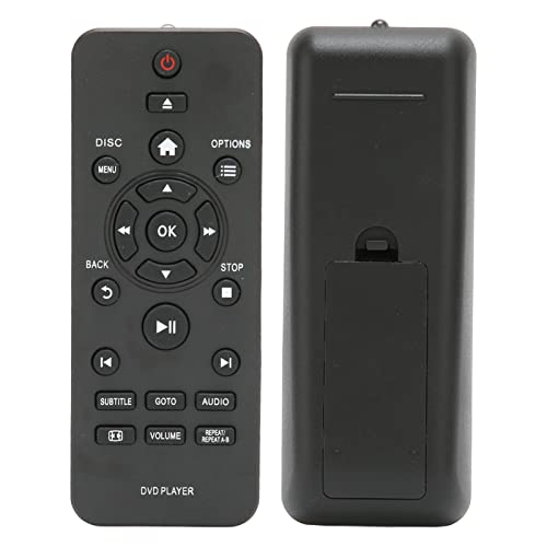 Goshyda DVD-Player-Fernbedienung, Ersatz-Universalfernbedienung, für, für RC-5721 DVP3670K DVP3864K DVP3870K ROM-DVD-Player Goshyda DVD-Player-Fernbedienung, Ersatz-Universalfernbedienung, für, für RC-5721 DVP3670K DVP3864K DVP3870K ROM-DVD-Player von Goshyda