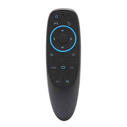 Goshyda Drahtlose Sprachfernbedienung, G10BTS Bluetooth RF Air Mouse Remote Controller Ersatz, Unterstützt IR-Lernen, für TV-Box-Computer(G10BTS) von Goshyda