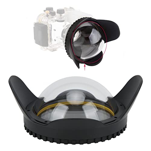 Goshyda Fisheye-Objektivabdeckung, 67 Mm Optischer Fisheye-Weitwinkel-Objektivschirm, Antireflexfilter, M67-Gewindeschnittstelle, für Unterwasserfotografie Sport von Goshyda