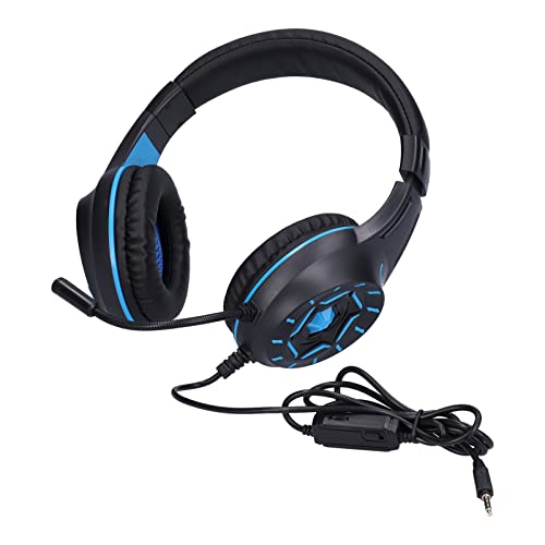 Goshyda Gaming-Headset, S90 3,5 mm Klinke Kabelgebundener Spielkopfhörer mit Rauschunterdrückungsmikrofon, für, PC, Notebook, Tablet von Goshyda