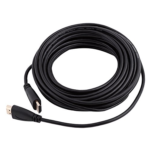 Goshyda HDMI-Kabel, 10M 30FT HD1080P Kupferbeschichteter Stahldraht HDMI-Stecker-Stecker-Kabel V1.4 Vergoldeter Anschluss für LCD-DVD-HDTV von Goshyda