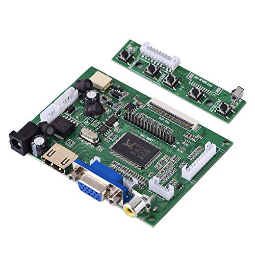 Goshyda Hochauflösender 1024X600-Bildschirm, HDMI-Bildschirm, für Raspberry Pi Mobile DVD von Goshyda