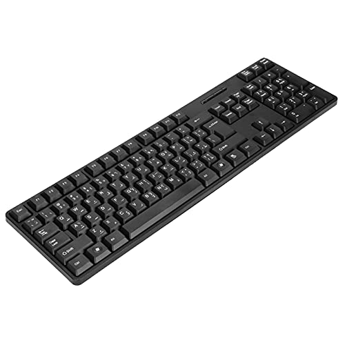 Goshyda Kabelgebundene Tastaturen, mechanische arabische und englische zweisprachige Tastatur Gaming Büro mechanische Tastatur für PC Laptop Allgemein von Goshyda