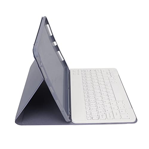 Goshyda Kabellose BT-Tastatur, BT 3.0 Automatisches Aufwachen aus PU-Material, Weiche Rückseite, Kabellose PC-Tischtastatur für OS X Tablet Air 4 5 10,9 Zoll von Goshyda