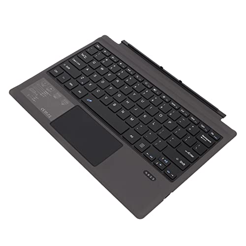 Goshyda Kabellose BT-Tastatur mit Touchpad, BT 5.0-Funktionsmedientasten, Unabhängige Tastenkombinationen, PC-Tablet-Tastatur für Pro 3 4 5 6 7 von Goshyda
