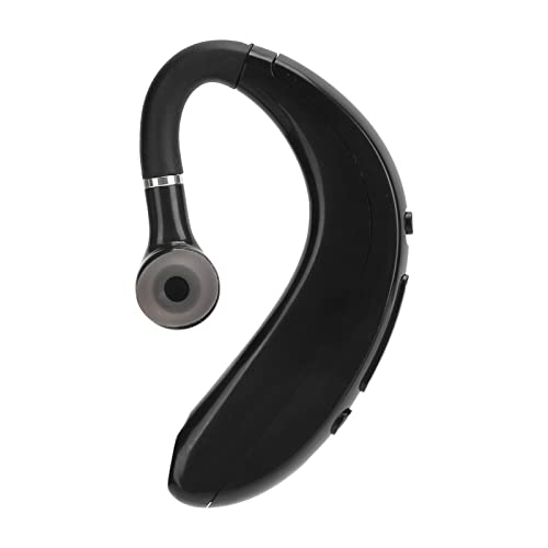 Goshyda Kabellose Kopfhörer, Bluetooth 5.0 180-Grad-Drehung Rauschunterdrückung Single Ear Business Headset Headset für Business Talking Sports von Goshyda