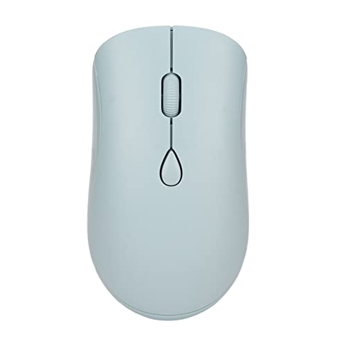 Goshyda Kabellose Maus, 2,4 G 1600 DPI Ergonomische Leise Maus mit USB-Empfänger, Wiederaufladbare Optische Bluetooth 5.2-Mäuse für Laptop, Notebook, PC-Desktops (Blau) von Goshyda