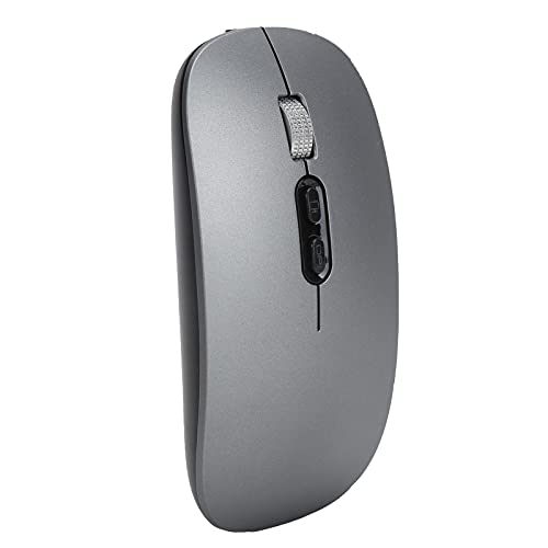 Goshyda Kabellose Maus,Ultra-Slim Bluetooth-Maus Wiederaufladbare Kabellose Optische Silent-Mäuse mit Silent- und Micro-Motion-Design und 3-Gang-DPI-Einstellung von Goshyda