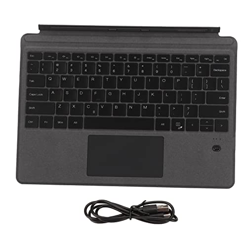 Goshyda Kabellose -Tastatur, Ultradünne Tragbare Magnetische Tablet-Tastatur mit Empfindlichem Touchpad, für Pro 8 und Pro X, Nicht für Pro 7 von Goshyda