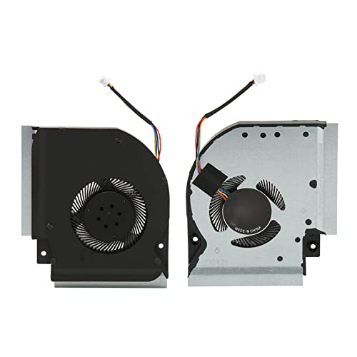 Goshyda Laptop-Lüfter-Ersatz, 4-poliger Gaming-CPU-GPU-Lüfter DC 12 V, für ASUS ROG Strix Scar GL504G GL504GS GL504GM GL504GW GL504GV (GPU-Lüfter) von Goshyda