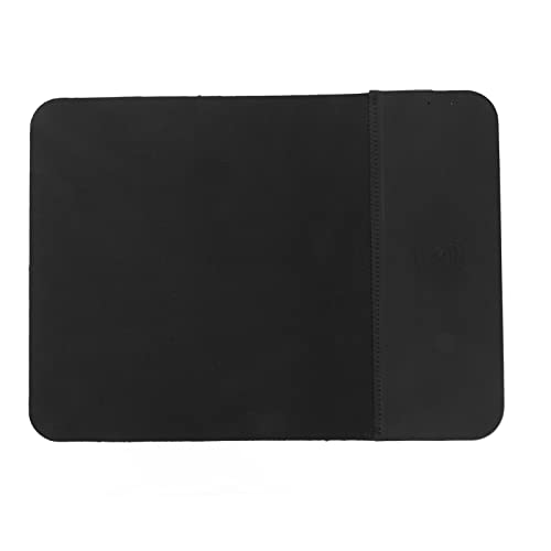 Goshyda Mauspad mit 15 W Schnellem Kabellosem Laden, Lade-Mauspad, rutschfeste Mausmatte für Gaming-Büroschreibtische Zum Aufladen von Mobiltelefonen Goshyda Mauspad mit 15 W Schnellem Kabellosem Laden, Lade-Mauspad, rutschfeste Mausmatte für Gaming-Büroschreibtische Zum Aufladen von Mobiltelefonen von Goshyda
