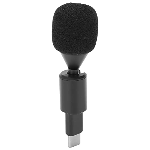 Goshyda -Mikrofon, Typ-C-Schnittstelle Plug and Play, Omnidirektionales Richtmikrofon, für Android-Handys, für Interviews, Video-Live-Aufnahmen von Goshyda