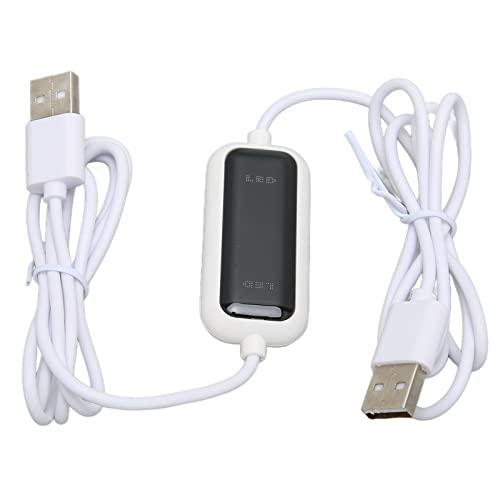 Goshyda PC zu PC Datenübertragungskabel, Laptop USB zu USB PC Datendateiübertragungskabel, Datendateiübertragungsbrücke LED-Kabel, einfaches Kopieren zwischen 2 Computern Goshyda PC zu PC Datenübertragungskabel, Laptop USB zu USB PC Datendateiübertragungskabel, Datendateiübertragungsbrücke LED-Kabel, einfaches Kopieren zwischen 2 Computern von Goshyda