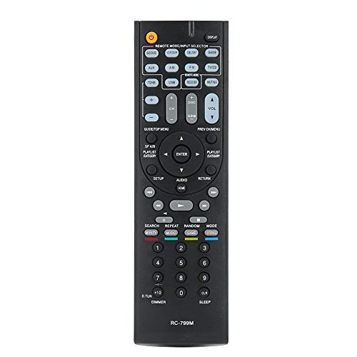 Goshyda RC-799M Fernbedienung für Onkyo, TV-Ersatzfernbedienung Passend für RC-799M Goshyda RC-799M Fernbedienung für Onkyo, TV-Ersatzfernbedienung Passend für RC-799M von Goshyda