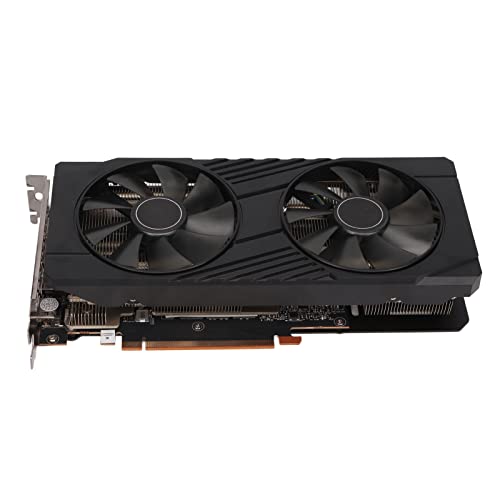 Goshyda RTX3060 12 GB DDR6-Grafikkarte, 1750 MHz Kernfrequenz, 7680 X 4320 Auflösung, Zwei Lüfter, PCB-Material für PC-Gaming von Goshyda
