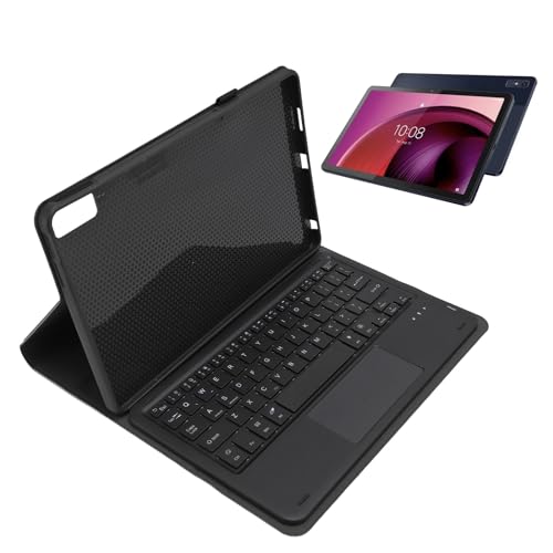 Goshyda Tastatur für Tab M10 5G 10,6 Zoll Tablet, Magnetisch Abnehmbare Kabellose Bluetooth-Tastatur mit Hülle, 7 Farben Hintergrundbeleuchtung, Schutzhülle für Tab M10 5G 10,6 Zoll Tablet von Goshyda