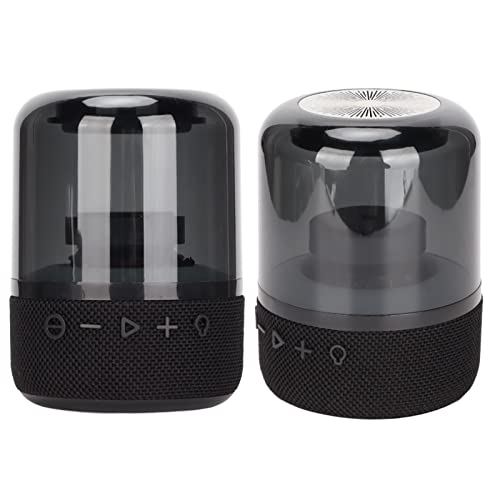 Goshyda Tragbarer Bluetooth-Lautsprecher, Bunter Glas-Stereo-Sound, Kabellose 1200-mAh-Lautsprecher, USB-Stromversorgung mit 3 Lichtmodi, für zu Hause Im Freien auf Reisen Goshyda Tragbarer Bluetooth-Lautsprecher, Bunter Glas-Stereo-Sound, Kabellose 1200-mAh-Lautsprecher, USB-Stromversorgung mit 3 Lichtmodi, für zu Hause Im Freien auf Reisen von Goshyda