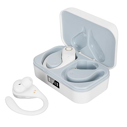Goshyda Übersetzergerät, Bluetooth-Sprachübersetzer-Ohrhörer mit APP, 144 Sprachen Online-Übersetzung Unterstützt Musik und Sprechen, für das Lernen auf Geschäftsreisen (White) von Goshyda