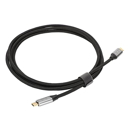 Goshyda USB-C-auf-USB-C-Kabel, USB-C-3.1-Gen-2-Kabel, 100 W (20 V/5 A), schnelles Aufladen, 4K@60 Hz-Videoausgang, 10 Gbit/s Datensynchronisierung mit E-Marker-Chip (0,5 m/19,7 Zoll) von Goshyda