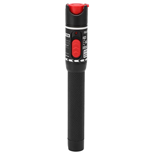 Goshyda Visueller Fehlerorter, 50 MW 50 Km VFL Glasfaserkabeltester Rotlicht-Stifttester für 2,5-mm-Universalstecker FC-zu-LC-Adapter, Adapt SC FC ST LC-Schnittstelle von Goshyda