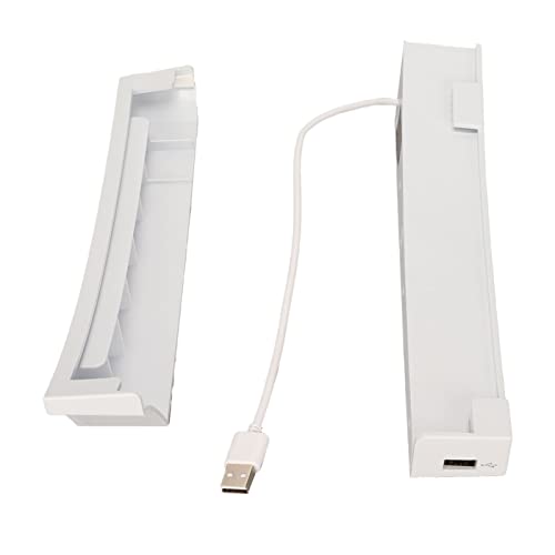 Horizontaler Ständer für PS5 mit 4-Port-USB-Hub, Horizontaler Basishalterständer für PS5 Digital Disc Edition, 3 USB-Ladeanschlüssen und 1 USB 2.0-Datenanschluss von Goshyda