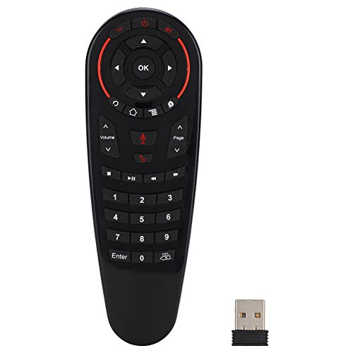 Intelligente Fernbedienung, G30S USB 2.4G Wireless Transmission Intelligent Voice Remote Controller Ersatz, Fly Air Mouse, mit 6-Achsen-Gyroskopsensor Intelligente Fernbedienung, G30S USB 2.4G Wireless Transmission Intelligent Voice Remote Controller Ersatz, Fly Air Mouse, mit 6-Achsen-Gyroskopsensor von Goshyda
