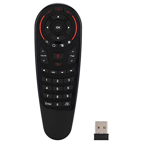 Intelligente Fernbedienung, G30S USB 2.4G Wireless Transmission Intelligent Voice Remote Controller Ersatz, Fly Air Mouse, mit 6-Achsen-Gyroskopsensor von Goshyda