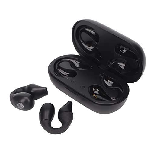 Kabellose Ohrhörer, Bluetooth V5.3-Kopfhörer-Touch-Steuerung mit 300-mAh-Ladekoffer, wasserdichte HiFi-Stereo-In-Ear-Kopfhörer Zum Radfahren und Fahren von Goshyda