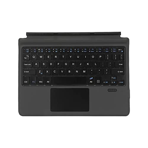 Kabellose Tastatur mit Touchpad für Surface Go, BT4.0 USB C Wiederaufladbar, Ergonomisches Design, Scherenschalter-Tastatur, für Go 3 2021 von Goshyda