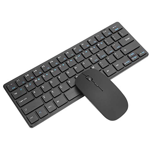 Keyboard Mouse Set, 2.4G USB Receiver Wireless Keyboard and Mice Combos Portable Low Noise Keys Keypad for Computer, Laptop, Desktop PC von Goshyda