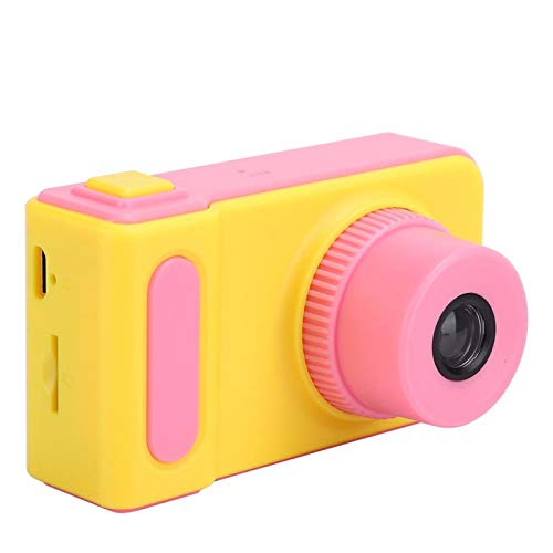 Kinder Kind USB Digital Sport DSLR Videokamera Spielzeug, tragbare Cartoon Digitalkamera mit Speicherkartensteckplatz(Rosa) von Goshyda