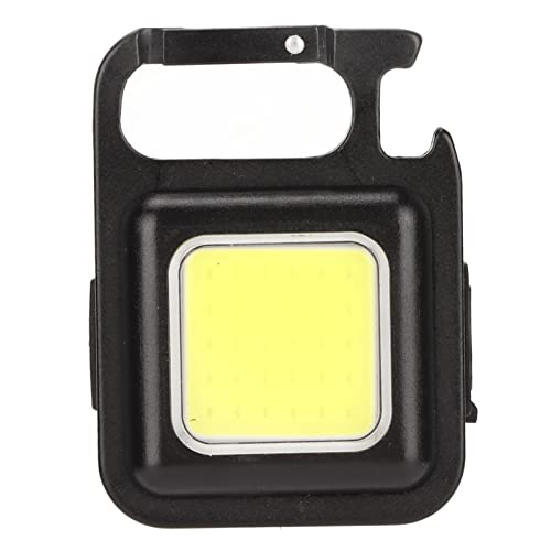 Kleine COB-Taschenlampen, 800 Lx Wiederaufladbares Schlüsselanhänger-LED-Licht, 4 Lichtmodi, Tragbares Taschenlicht mit Schlüsselanhänger, Klappständer, Flaschenöffner und Magnetischer Halterung, Zum Kleine COB-Taschenlampen, 800 Lx Wiederaufladbares Schlüsselanhänger-LED-Licht, 4 Lichtmodi, Tragbares Taschenlicht mit Schlüsselanhänger, Klappständer, Flaschenöffner und Magnetischer Halterung, Zum von Goshyda