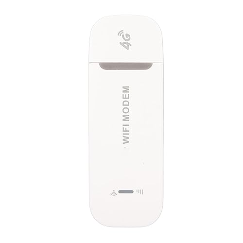 Mobiler WLAN-Hotspot, Kabelloser Tragbarer 4G-LTE-USB-WLAN-Router, 150-Mbit/s-Hochgeschwindigkeits-Taschen-WLAN-Dongle mit SIM-Kartensteckplatz, Gemeinsame Nutzung von Bis zu 10 von Goshyda