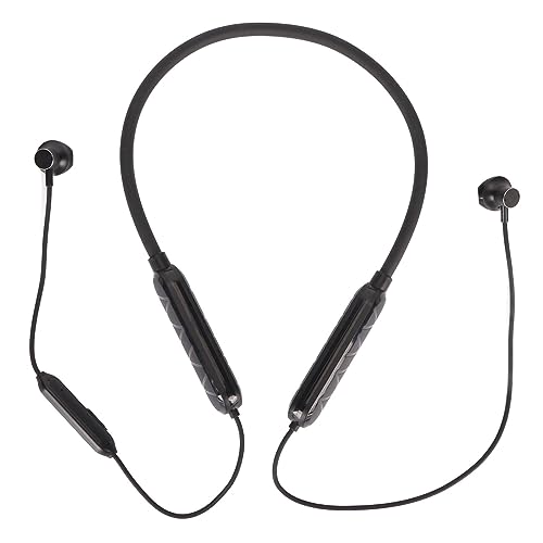 Nackenbügel-Kopfhörer, Bluetooth 5.0, HiFi-Sound, HD-Mikrofon, IPX7 Wasserdicht, Eingebauter 800-mAh-Akku, Kabellose Magnetische Ohrhörer für den Sport von Goshyda