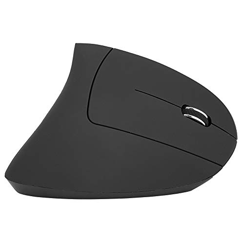 Optische drahtlose 2,4-GHz-Gaming-Maus, 800/1200 / 1600DPI Einstellbare 6-Tasten-Maus für hochpräzise Steuerung für PC/Laptop(schwarz) von Goshyda