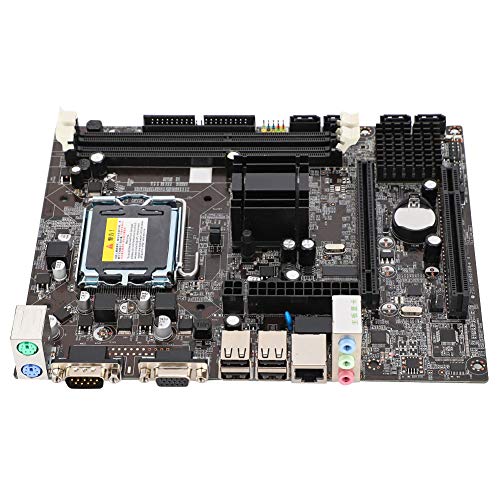 PC Motherboard,Computer Mainboard für Intel G41M LGA775 DDR3 1066/1333MHz Desktop Mainboard mit HD VGA Port & Low Loss von Goshyda