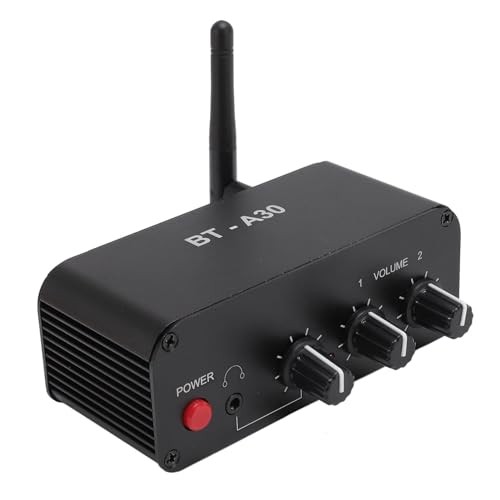 Phono-Vorverstärker, Professioneller Bluetooth-Stereo-Sound-Vorverstärker, Verstärkung 20 DB -Phono-Vorverstärker, Dual-Operationsverstärker NE5532 mit RCA-3,5-mm-Anschluss, für von Goshyda