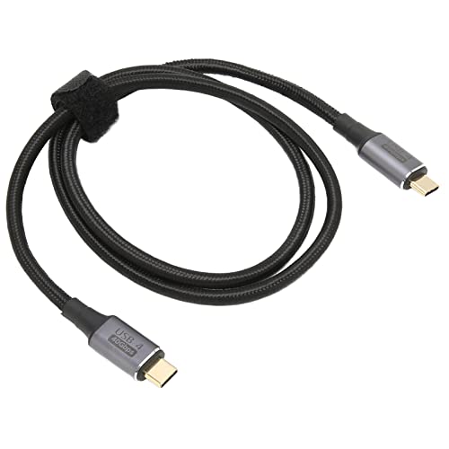 USB-C-zu-USB-C-Kabel, 8K 60Hz Typ-C-Videomonitor-Verlängerungskabel, 40-Gbit/s-Datenübertragung und 100-W-PD-Schnellladung, Nylon Geflochten, Kompatibel mit Typ-C-Geräten(1.5m/59.1in) von Goshyda