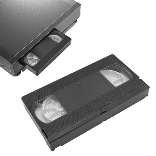 VHS VCR Head Cleaner, Wiederverwendbares Video -Kopfreinigungswerkzeug für Videorecorder VHS -Player Effektive Reinigung und Wartung, Trockentechnologie von Goshyda