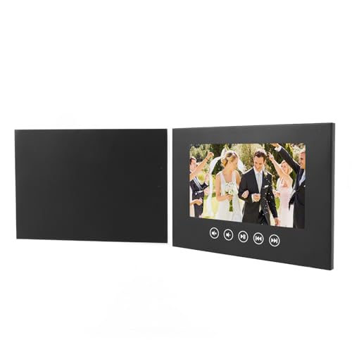 Videobroschüre, Digitaler Bilderrahmen mit 1 -Pack -Aufkleber -Speichertasche, Passen Sie Ihr Eigenes Videoalbum, EIN 5 -Zoll -IPS -Display an, Eingebaut in 128 M Speicher, (5 Videobroschüre, Digitaler Bilderrahmen mit 1 -Pack -Aufkleber -Speichertasche, Passen Sie Ihr Eigenes Videoalbum, EIN 5 -Zoll -IPS -Display an, Eingebaut in 128 M Speicher, (5 von Goshyda