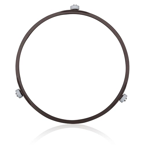 Drehring Mikrowelle, 17,8cm Ersatz-Rollenring für Mikrowellenherd-Tablett Halterung für Glasplatten-Tablett Drehring für Mikrowelle für 24,5–27 cm Große Glasplatten Drehring Mikrowelle, 17,8cm Ersatz-Rollenring für Mikrowellenherd-Tablett Halterung für Glasplatten-Tablett Drehring für Mikrowelle für 24,5–27 cm Große Glasplatten von Gosknor