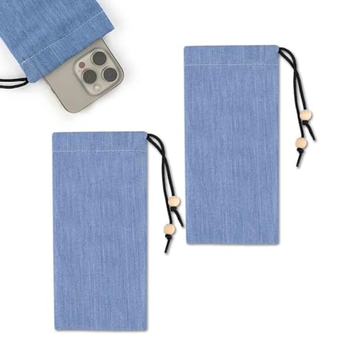 Gosknor 2 Stück EMF Blocker Handyhülle, Handy Strahlenschutz Tasche EMF-Abschirmtasche Anti-Strahlung Signalblockierungshülle EMF Handy Hülle für Mobiltelefon Kordelzugverschluss, 10 x 21cm Gosknor 2 Stück EMF Blocker Handyhülle, Handy Strahlenschutz Tasche EMF-Abschirmtasche Anti-Strahlung Signalblockierungshülle EMF Handy Hülle für Mobiltelefon Kordelzugverschluss, 10 x 21cm von Gosknor