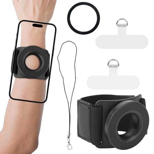 Handyhalter zum Laufen, Magnetischer Handyhalter aus Kunststoff fürs Handgelenk 360° Drehbare Handyarmbänder zum Laufen Hochelastisches Laufarmband Handyhalter zum Trainieren Radfahren Handyhalter zum Laufen, Magnetischer Handyhalter aus Kunststoff fürs Handgelenk 360° Drehbare Handyarmbänder zum Laufen Hochelastisches Laufarmband Handyhalter zum Trainieren Radfahren von Gosknor