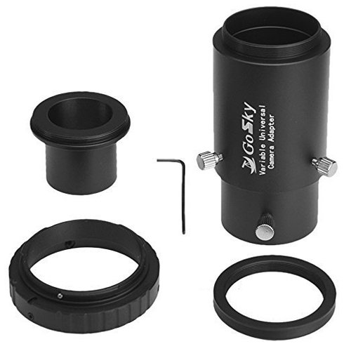 Gosky Deluxe Teleskop Kamera Adapter Kit für Nikon SLR – für Teleskop Prime Focus und Okular Projektion Fotografie von Gosky