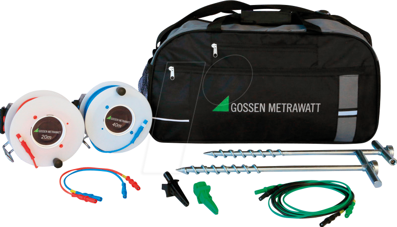 E-SET BASIC - Messzubehörset E-Set Basic für Erdungsmessungen E-SET BASIC - Messzubehörset E-Set Basic für Erdungsmessungen von Gossen Metrawatt