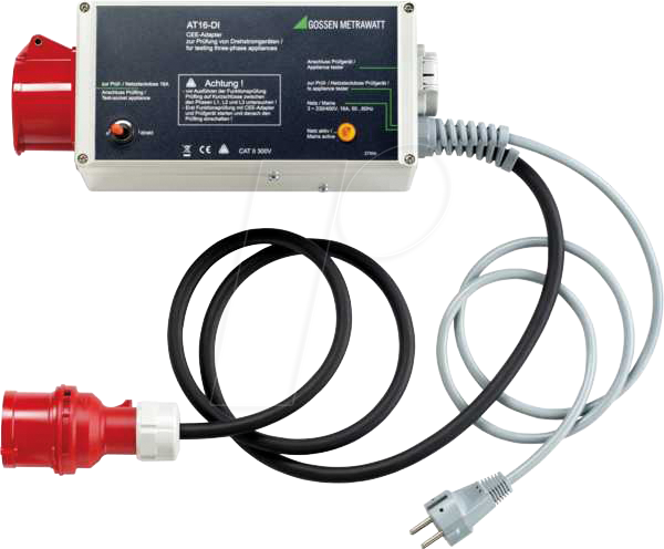 GMCI AT16-DI - CEE-Adapter AT16-DI für Gerätetester von Gossen Metrawatt