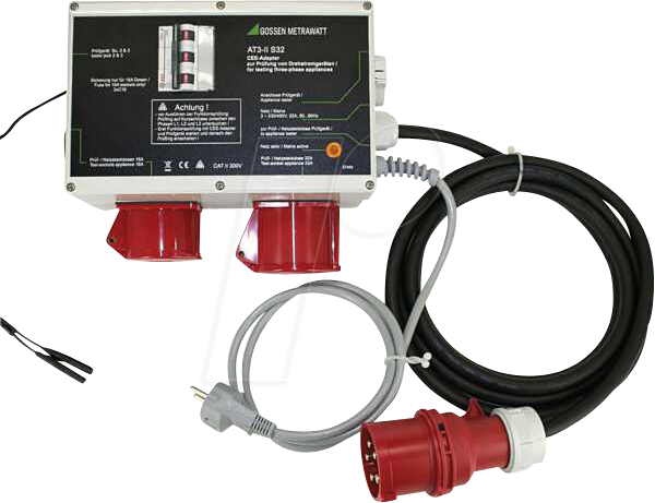 GMCI AT3-II S32 - Adapter AT3-II S32, für SECUTEST / SECULIFE von Gossen Metrawatt